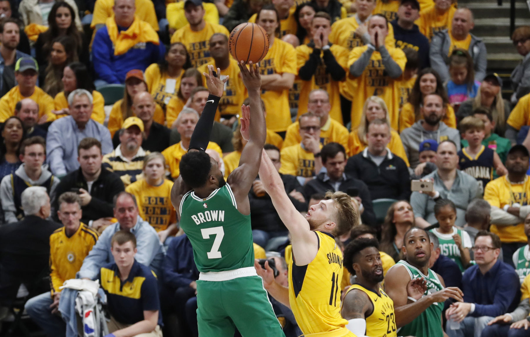 NBA: Playoffs-Boston Celtics at Indiana Pacers